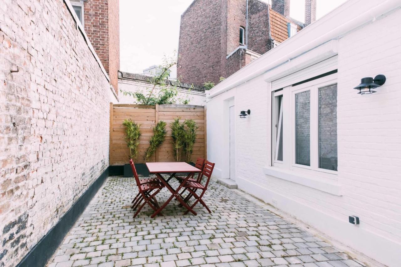 Charming Apartment With Terrace In Lille Eksteriør bilde